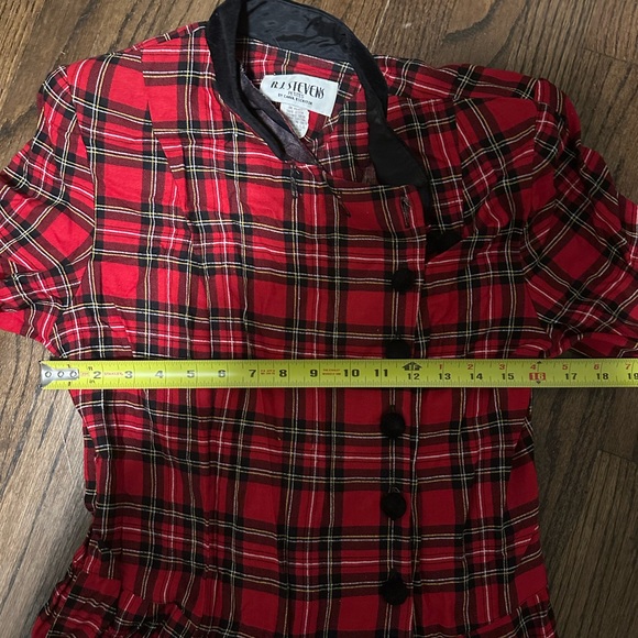 Red Plaid Dress - Picture 11 of 13